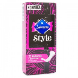 Прокладки женские ежедневные, Libresse (Либресс) №20 Стайл мультистайл део ультратонкие с ароматом