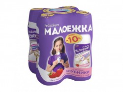 Смесь для энтерального питания, 200 мл 4 шт Педиашур Малоежка мульти клубника