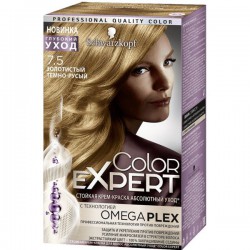 Крем-краска для волос, Color Expert (Колор Эксперт) 167 мл 7.5 Золотистый темно-русый