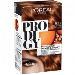 Краска для волос, L'Oreal (Лореаль) Продиджи 6.45 Янтарь