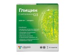 Глицин с витамином D3, Vitamir (Витамир) 4000 мг+13-15 мкг / 5 г 10 шт стик-пакет