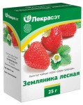 Земляника лесная лист, сырье 25 г чайный напиток серии Дары природы