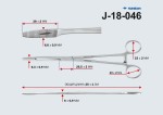 Корнцанг, Surgicon (Серджикон) Щ-20-1 арт. J-18-046 прямой