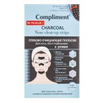 Полоски, Комплимент 6 шт Ноу проблем глубоко очищающие с углем для носа лба и подбородка