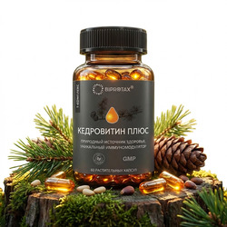 Кедровитин Плюс Biprotax 60 шт. капс.