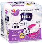 Прокладки женские, Bella (Белла) 10 шт перфекта део фреш фиолетовая уп.