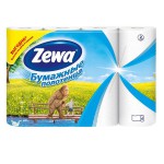 Полотенца бумажные, Zewa (Зева) 4 шт кухонные двухслойные