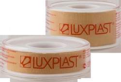 Лейкопластырь, Luxplast (Люкспласт) р. 5мх2.5см фиксирующий на нетканой основе катушка