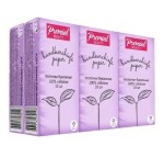 Платочки бумажные, Premial (Премиал) 10х6 шт Бьюти трехслойные белые неароматизированные