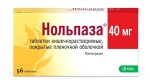 Нольпаза, таблетки покрытые кишечнорастворимой оболочкой 40 мг 56 шт