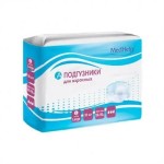 Подгузники для взрослых, Medhelp (МедХелп) р. L (100-150 см) 30 шт впитываемость 2 капли (3 капли)