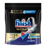 Средство для посудомоечных машин, Finish (Финиш) 30 шт Ультимэйт в капсулах без фосфатов дой-пак