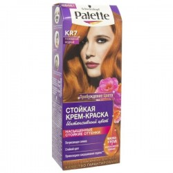 Краска для волос, Palette (Палетт) 50 мл KR7 Роскошный медный